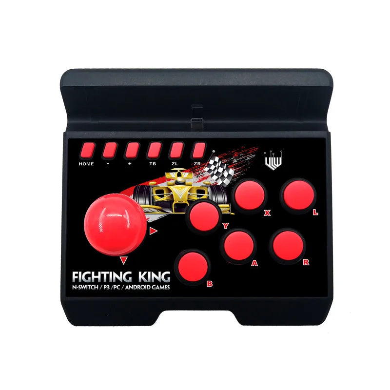 For Switch Action Fighting Game Joystick With Stand for Plug and Play Without Setting, Suitable for Games Street Fighter