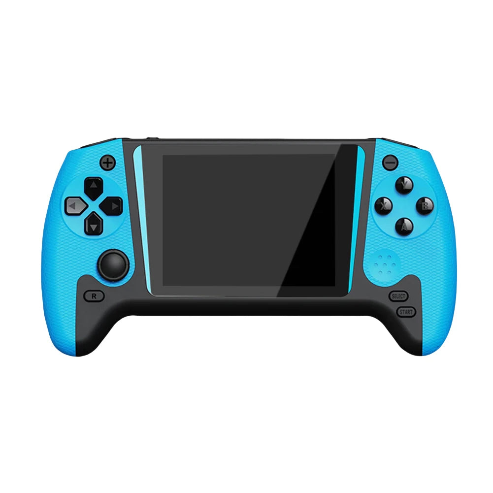 Gaming Console 3.5inch LCD Screen Built-in 500 Games Portable Game Console TV Connect 1200mAh for Kids Adults for Single Player