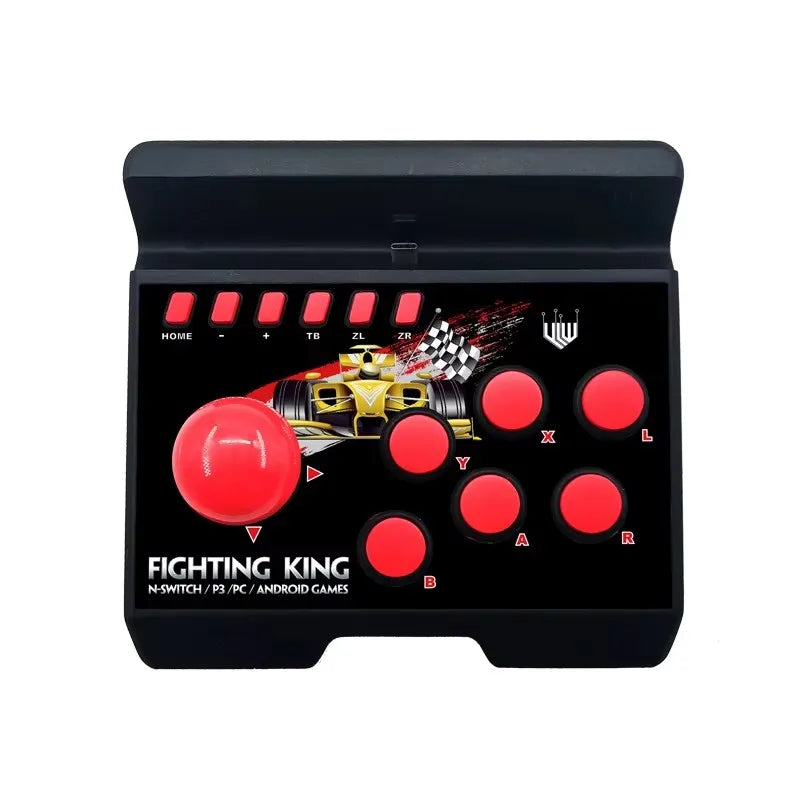 For Switch Action Fighting Game Joystick With Stand for Plug and Play Without Setting, Suitable for Games Street Fighter